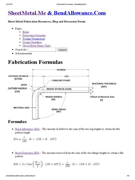 sheet metal forming calculations|sheet metal fabrication handbook pdf.